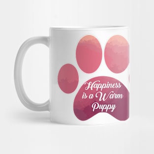 Warm puppy Paw Mug